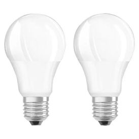 Ljósapera LED E27 11W Voltolux 2stk hvít