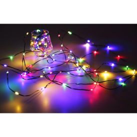 Ljósasería 200 RGB LED Globo 16,9m