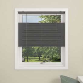 Plíseruð gardína 90x210 cm Debel Touch Split grá