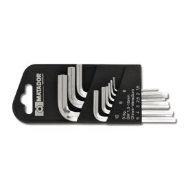 Sexkanntssett 1,5-10mm Matador 9stk