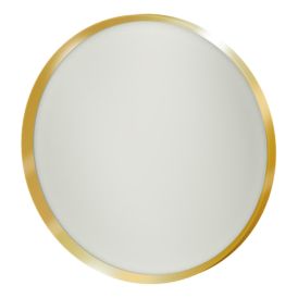 Spegill hringlaga messing 55 cm Skärgård
