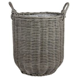 Blómapottur rattan Ø30cm Scan-Pot
