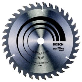 Hjólsagarblað 36t tré 184x16mm Bosch