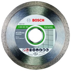 Skurðarskífa demants 115x1,6 mm Bosch Ceramic