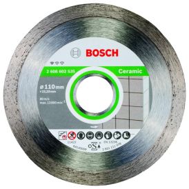 Skurðarskífa demants 110x1,6 mm Bosch Ceramic