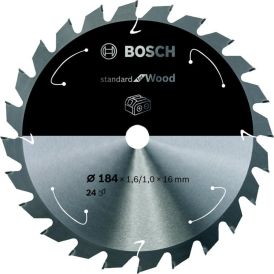 Hjólsagarblað 184x16 24T Bosch Standard Wood