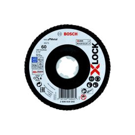 Flipaskífa 125 mm K60 Bosch X-Lock
