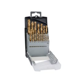 Borasett HSS-T málmur 1-10mm Craftomat 19stk