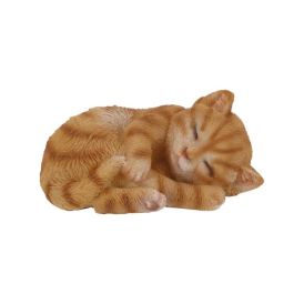 Stytta sofandi kettlingur 15cm Garden Life