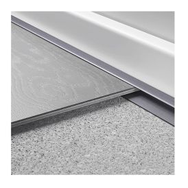 Endanef U-prófíll 90x3x1,35cm Logoclic rústfrítt stál