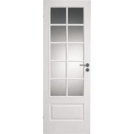 Innihurð með 2x5 gleri 725x2040 mm Dooria hvít A