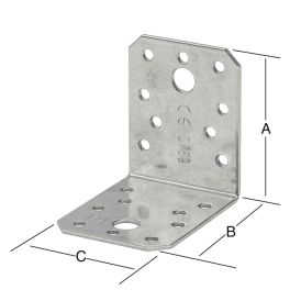 Vinkill 90x90x65mm Vormann ryðfrír