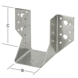 Bjálkaskór 80x120mm Vormann galv.