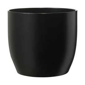 Blómapottur Basel Fashion Ø10cm matt svartur