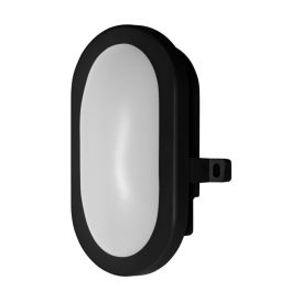 Veggljós LED Bulkhead 6W 17cm Osram svart