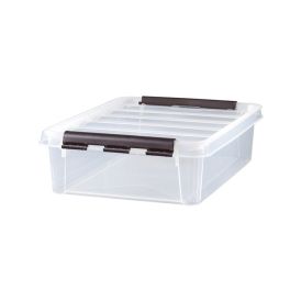 Plastkassi með loki 8L SmarStore Classic 14 glær