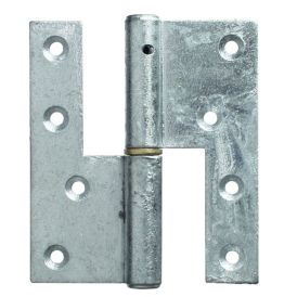 Löm fyrir hurð vinstri 123x45mm PN galv.