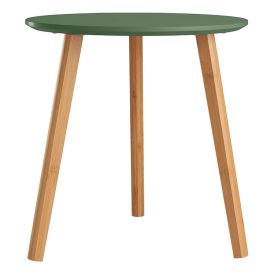 Hliðarborð Ø40cm grænt