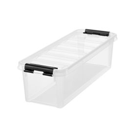 Plastkassi með loki 3,5L SmartStore Classic 4 glær