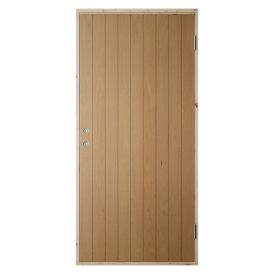 Útihurð fyrir kaldrými H/út 2050x948 mm ómeðhöndluð