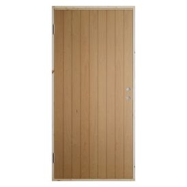Útihurð fyrir kaldrými V/út 2050x948 mm ómeðhöndluð