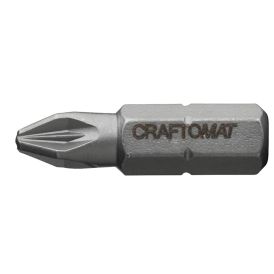 Skrúfbitar PZ2 25 stk Craftomat