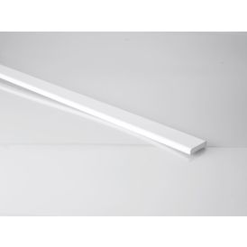 Vegglisti 43x9x2500 mm Primo hvítur