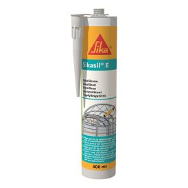 Glersílikon 300ml Sikasil transparent