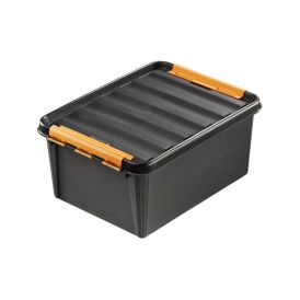 Plastkassi með loki 32L SmartStore svartur