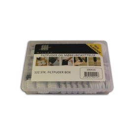 Fillttappar Millex 122stk hvítir