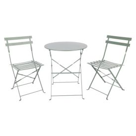 Kaffisett Ashley borð 60cm og 2 stólar