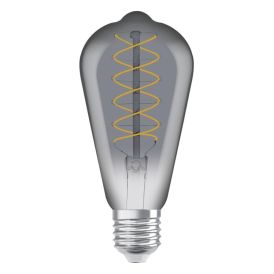 Ljósapera E27 7,8W Osram Vintage 1906 reykt