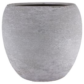 Blómapottur Fenja beis leir Ø18x16 cm Scan-Pot