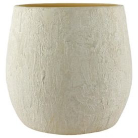 Blómapottur Clelia kremlitaður Ø29x26 cm Scan-Pot