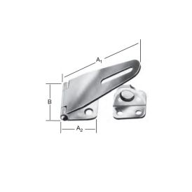 Hespa 80x37mm Vormann ryðfrí