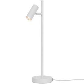 Borðlampi LED Omari hvítur 40 cm