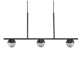 Hangandi ljós G9 Contina svart 90 cm