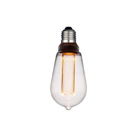 Skrautpera dimmanleg LED E27 Halo Edison 5W Ø65mm