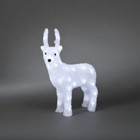 Akrýl hreindýr 40 LED Konstmide hæð 38 cm