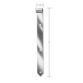 Grindarlöm 500x37mm Vormann galv.