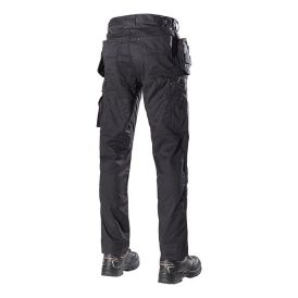 Vinnubuxur str. 50 svartar 1090PB