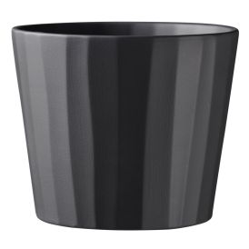 Blómapottur Umea Pure Ø13 cm dökkgrár