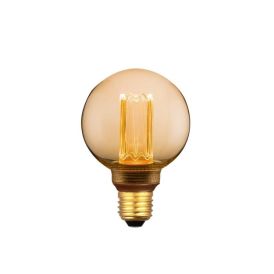 Ljósapera LED E27 innbyggður dimmer Ø80 mm