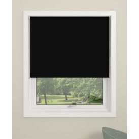 Myrkvunarrúllugardína 100x150 cm Debel Uni Mini svört