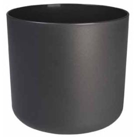 Blómapottur Soft Round Ø25cm dökkgrár