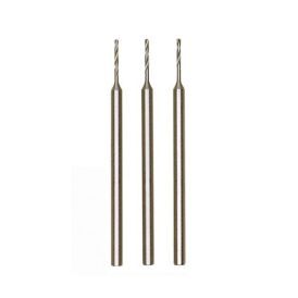 Borar 3stk HHS Tungsten 0.8mm Proxxon
