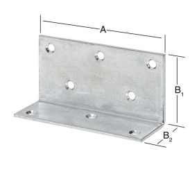 Vinkill 75x40x25x5mm Vormann galv.