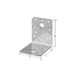 Vinkill 90x90x40mm Vormann ryðfrír