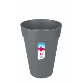 Blómapottur Loft Urban Round High Ø27.5cm Elho dökkgrár
