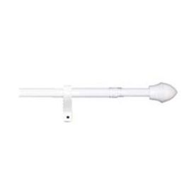 Gardínustöng 135-225 cm Debel Cafe hvít